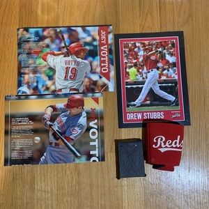 Cincinnati Reds Joey Votto Collectible Retro Trading Cards, Posters, Magazine